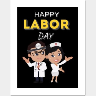 Happy Labor Day Posters and Art